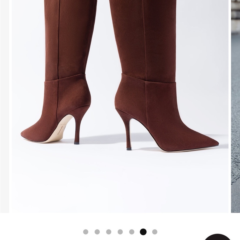 Larroude Brown Over the Knee Boots with Stiletto Heel
NWT - Picture 6 of 8